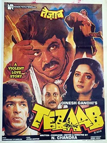 Tezaab poster