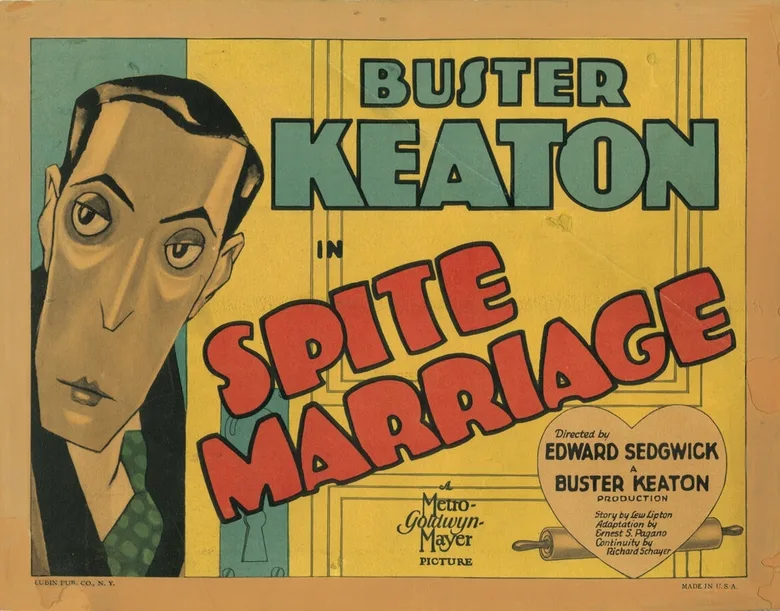 Spite Marriage poster