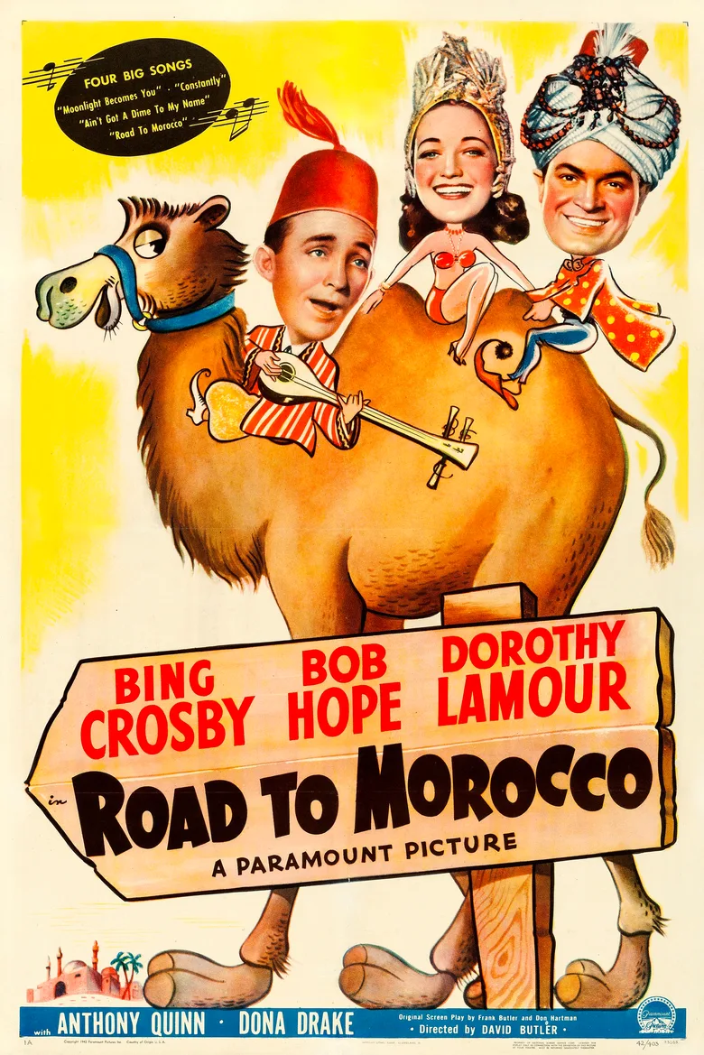 Road to Morocco poster