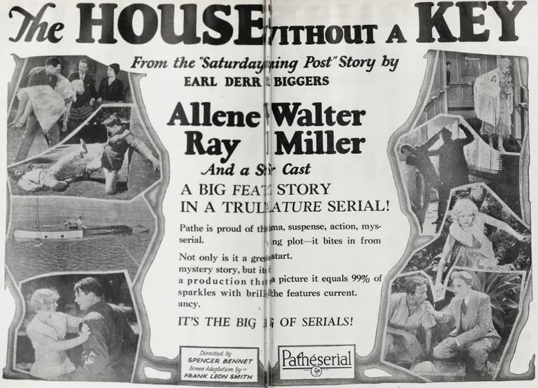 The House Without a Key poster