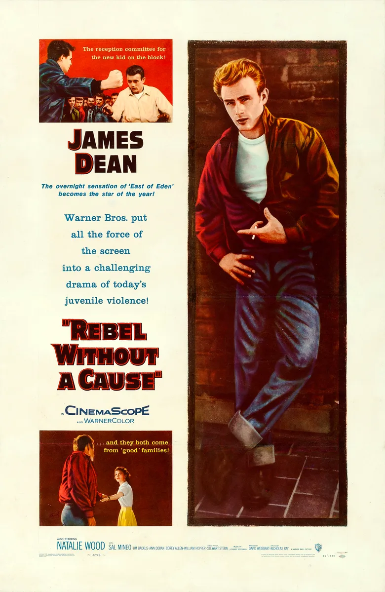 Rebel Without a Cause poster