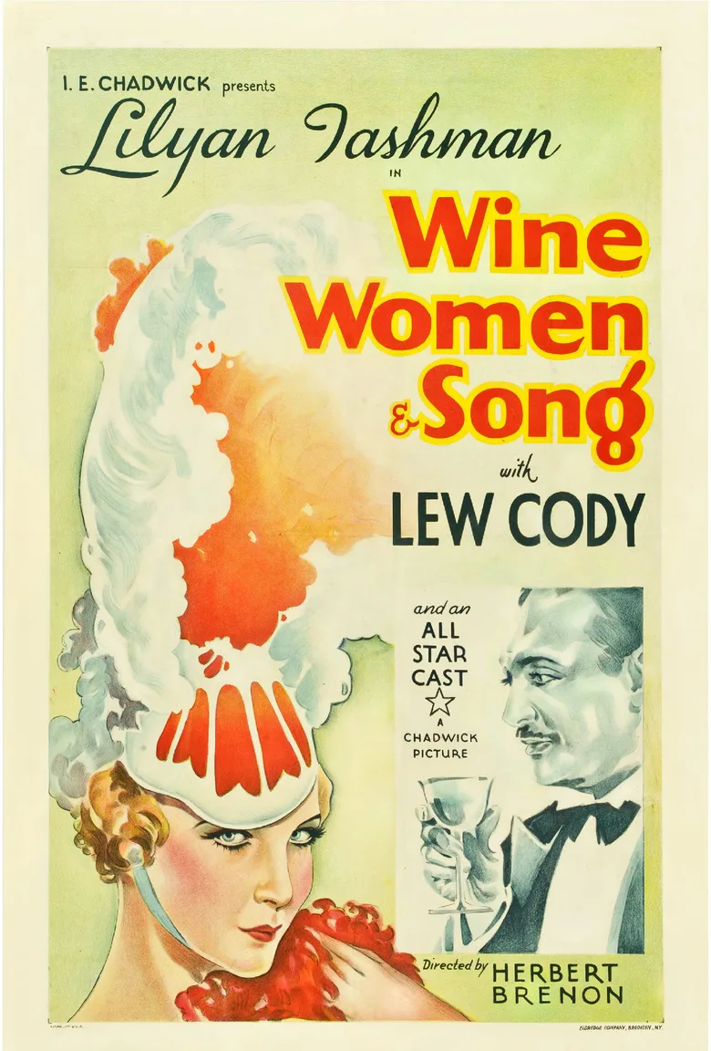 Wine, Women and Song poster