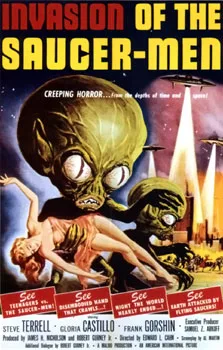 Invasion of the Saucer Men poster