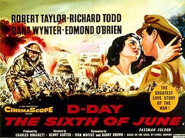 D-Day the Sixth of June poster
