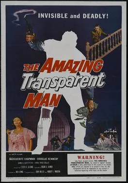 The Amazing Transparent Man poster