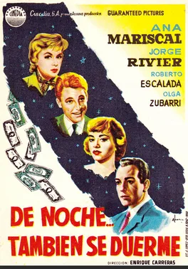 De noche también se duerme poster
