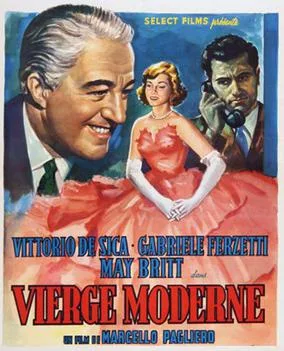 Vergine moderna poster