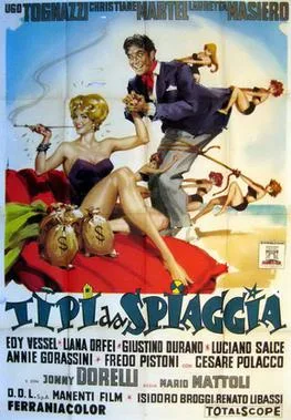 Tipi da spiaggia poster