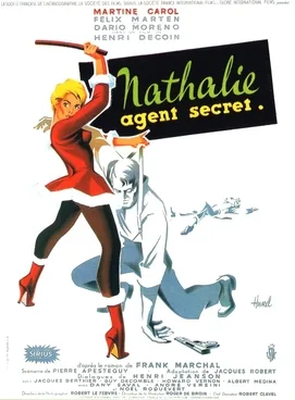 Nathalie, agent secret poster