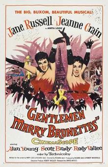 Gentlemen Marry Brunettes poster