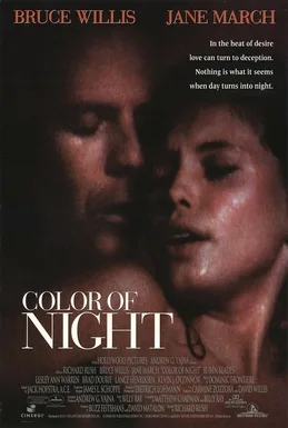 Color of Night poster