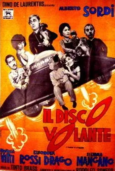 Il disco volante poster