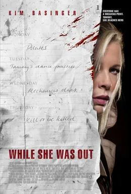 While She Was Out poster