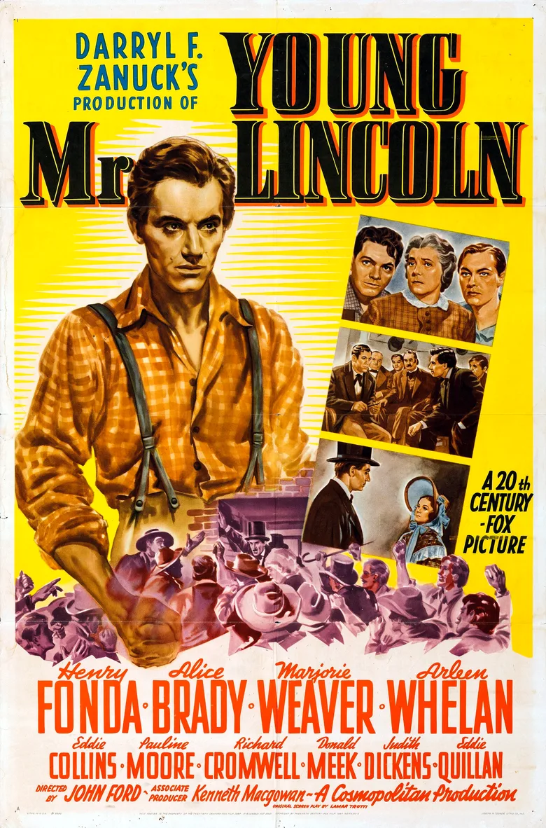 Young Mr. Lincoln poster