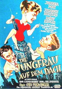 Die Jungfrau auf dem Dach poster