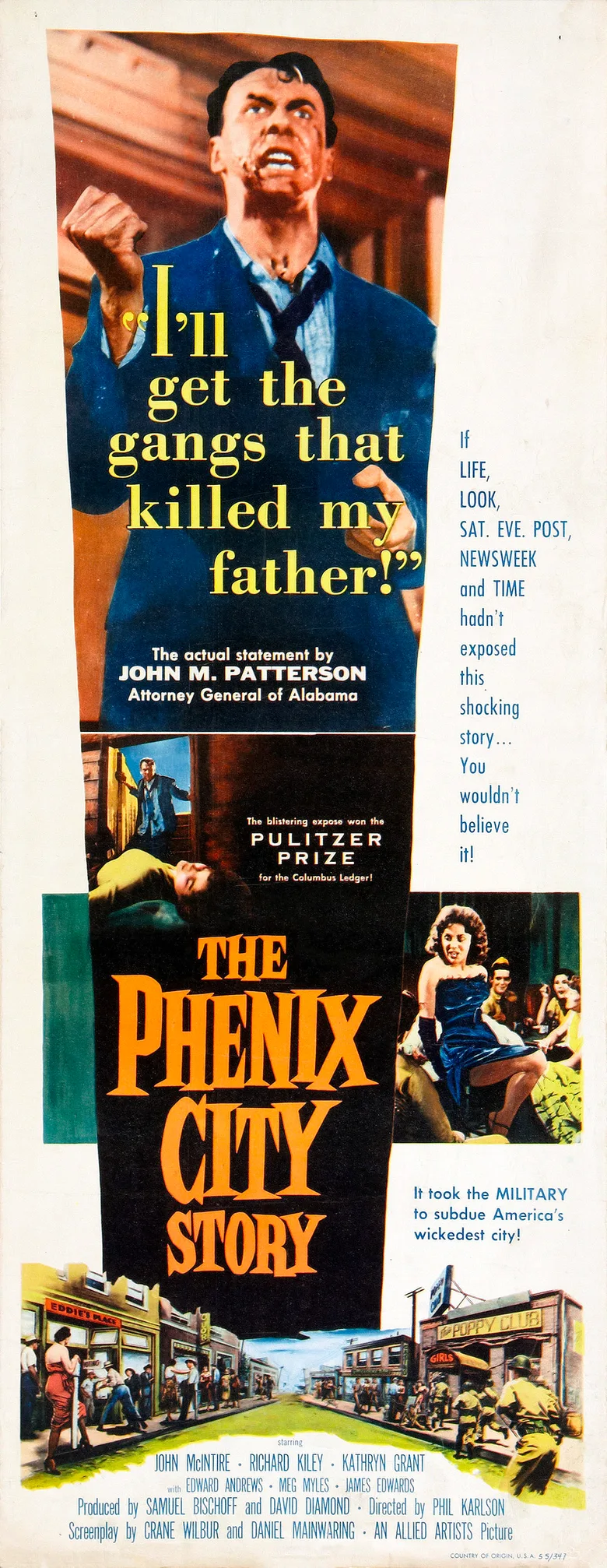 The Phenix City Story poster