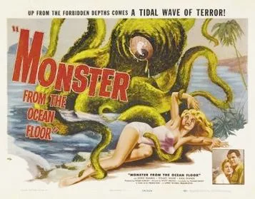 Monster from the Ocean Floor poster