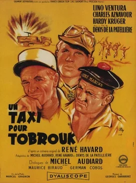 Taxi for Tobruk poster