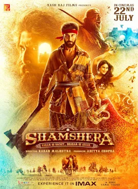 Shamshera poster