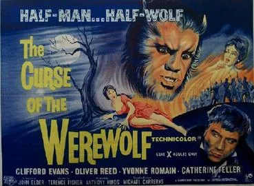 The Curse of the Werewolf poster