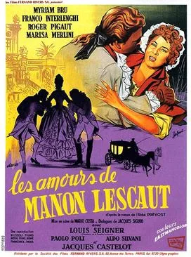 The Lovers of Manon Lescaut poster