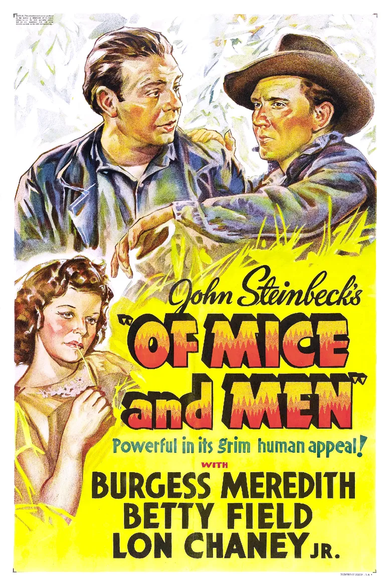 Of Mice and Men poster
