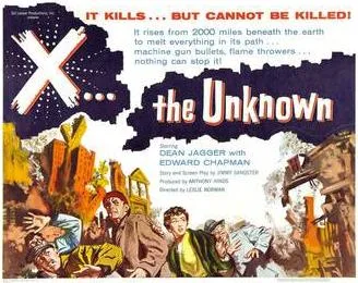 X the Unknown poster