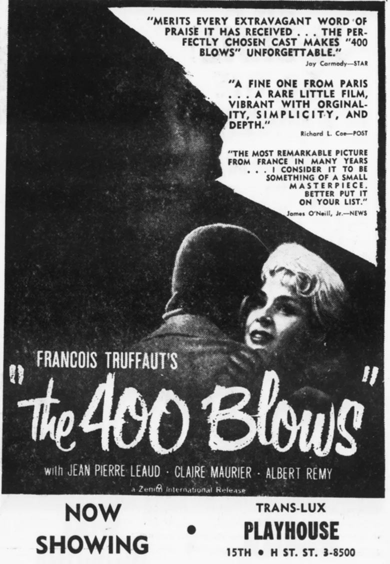 The 400 Blows poster