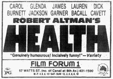 Health poster