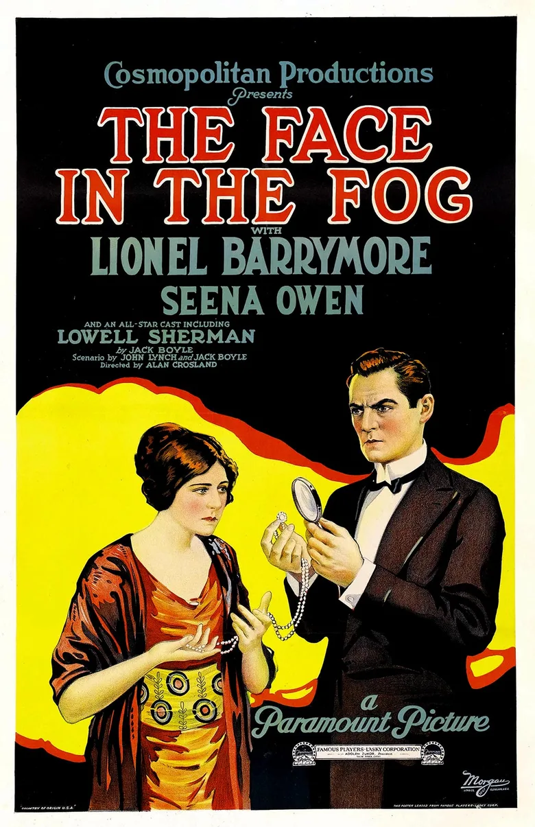 The Face in the Fog poster