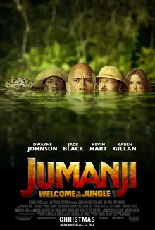 Jumanji: Welcome to the Jungle poster