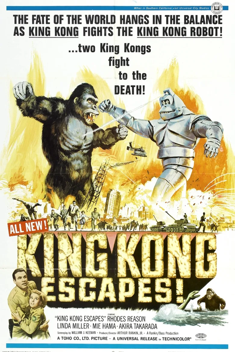 King Kong Escapes poster