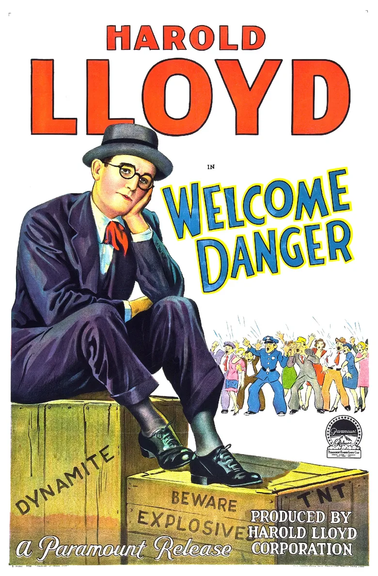 Welcome Danger poster