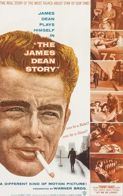The James Dean Story poster