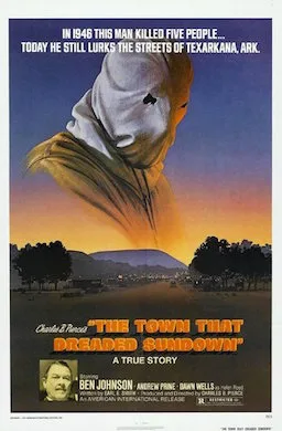 The Town That Dreaded Sundown poster