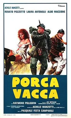 Porca vacca poster