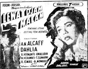Lewat Djam Malam poster