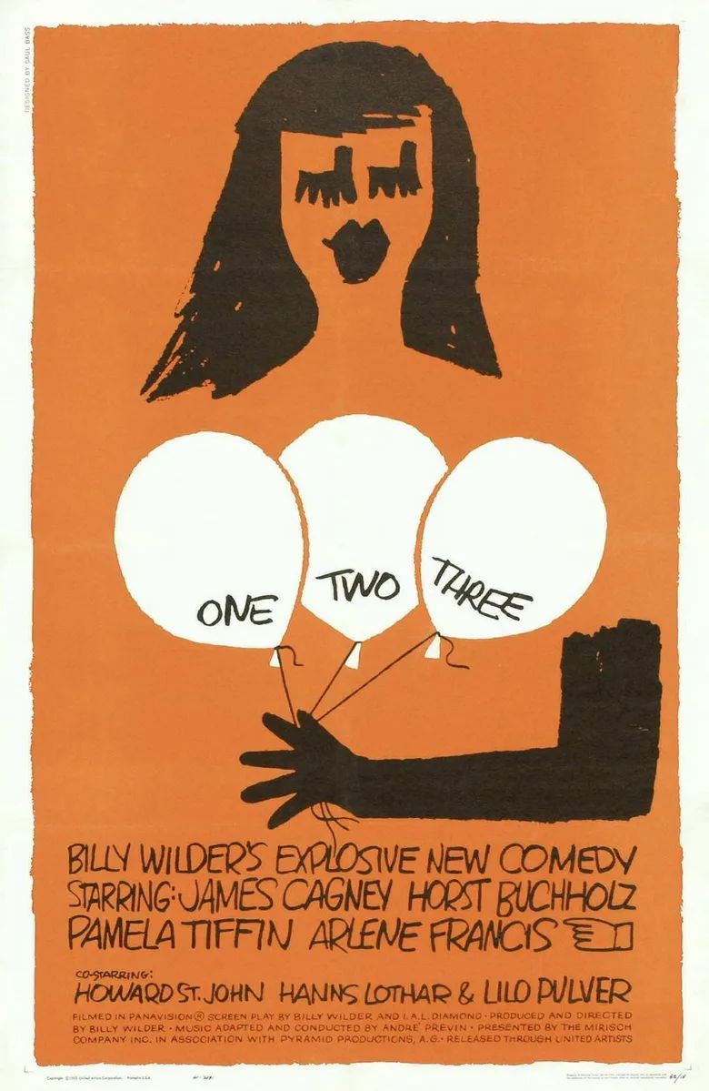 One, Two, Three poster