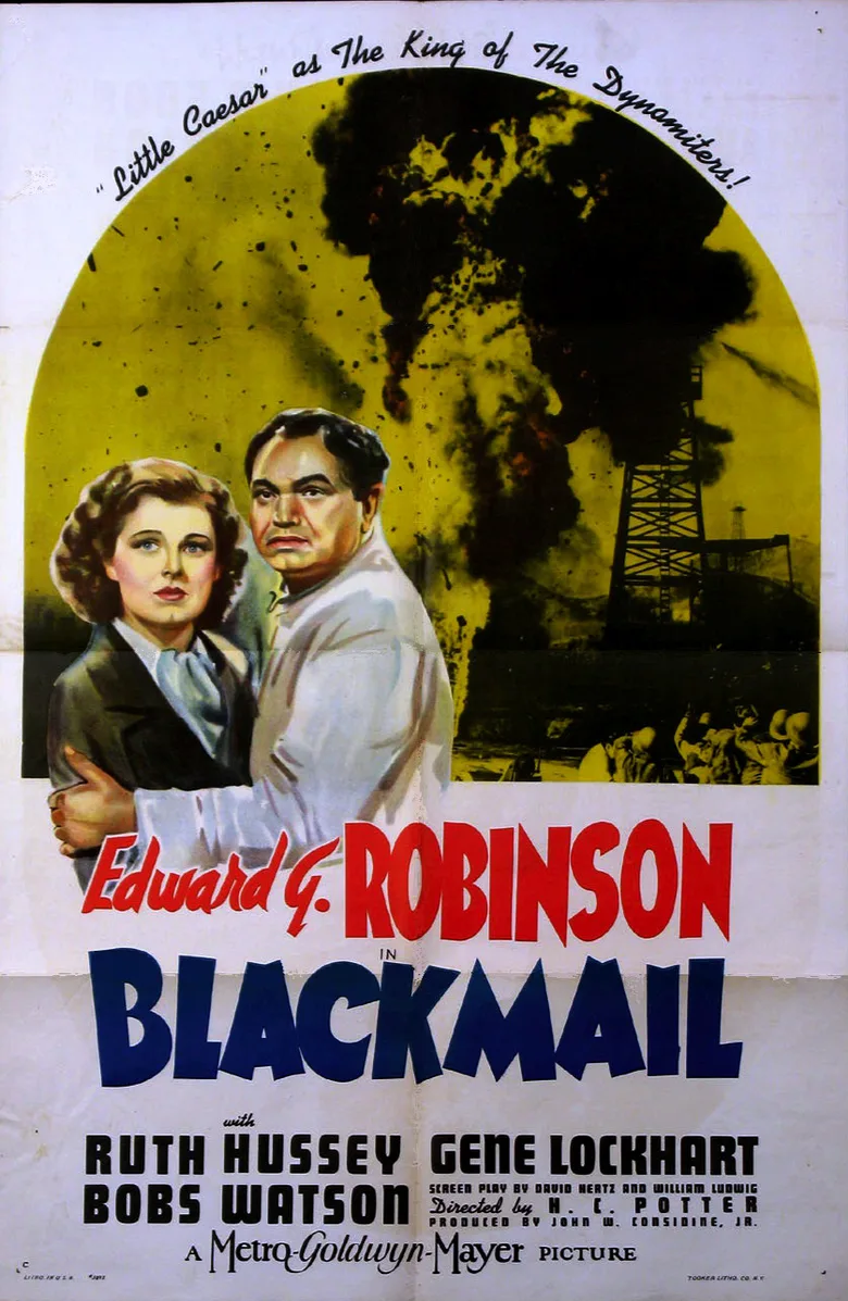 Blackmail poster