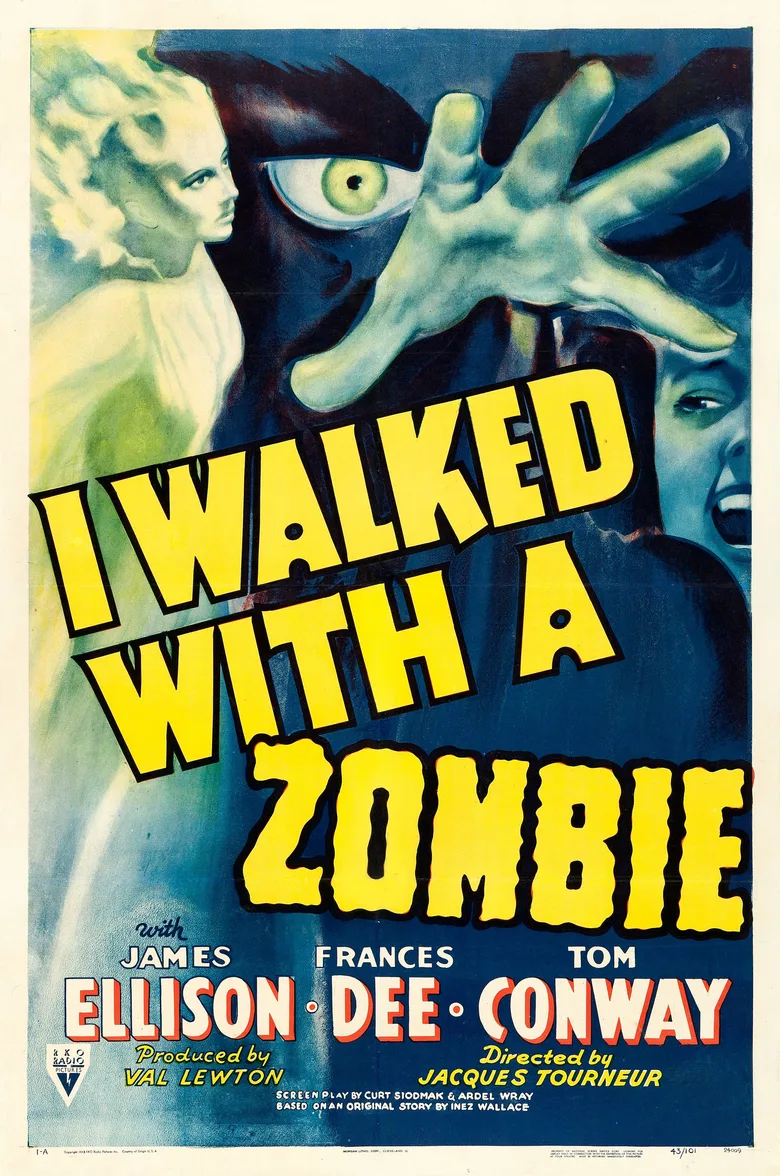 I Walked with a Zombie poster