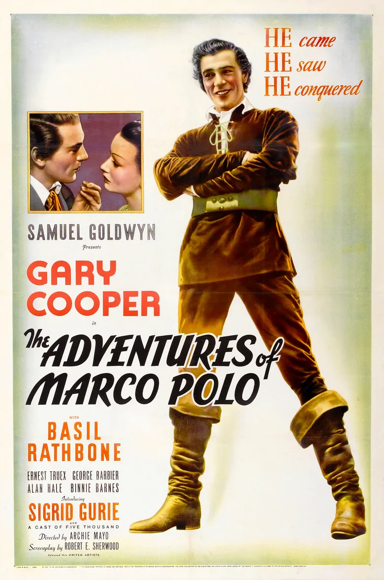 The Adventures of Marco Polo poster