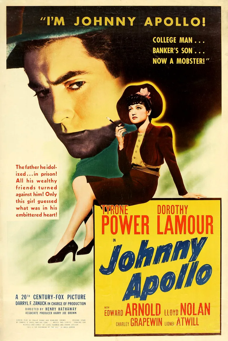 Johnny Apollo poster