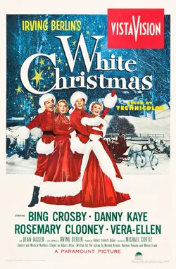 White Christmas poster