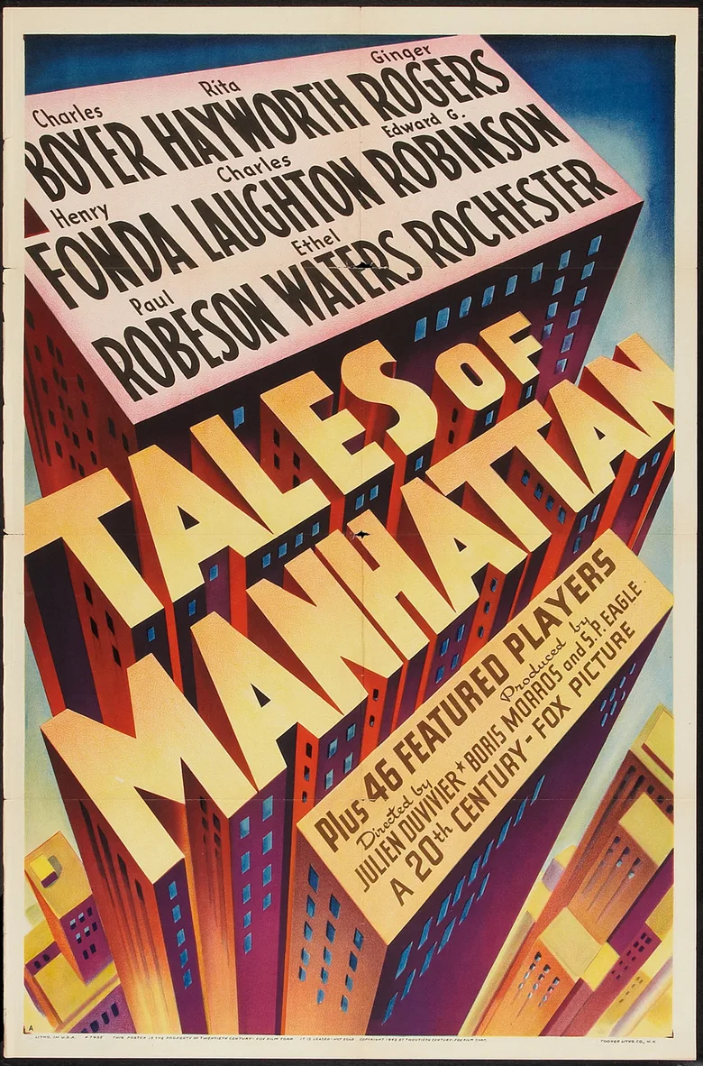 Tales of Manhattan poster