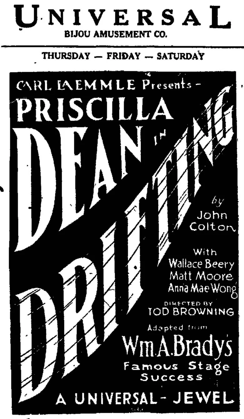 Drifting poster