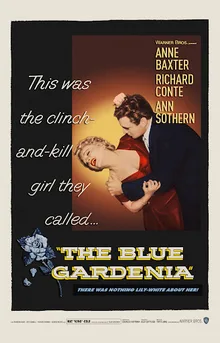 The Blue Gardenia poster