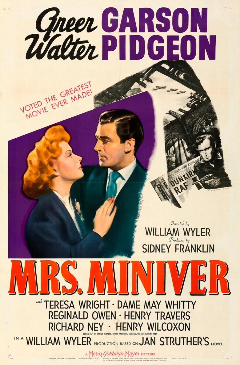 Mrs. Miniver poster