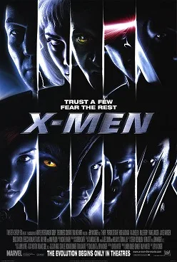 Poster for the 2000 film X-Men