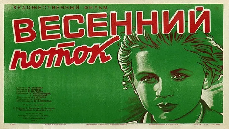 Vesenniy potok poster