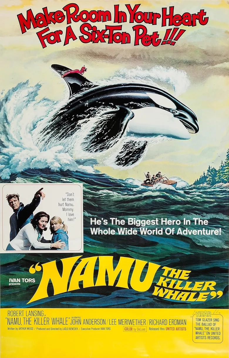 Namu, the Killer Whale poster